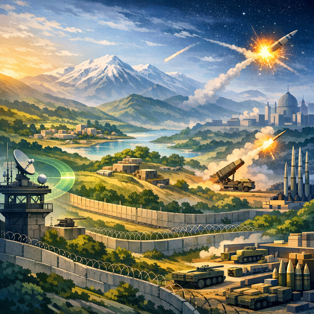 Illustration for Benjamin Netanyahu news
