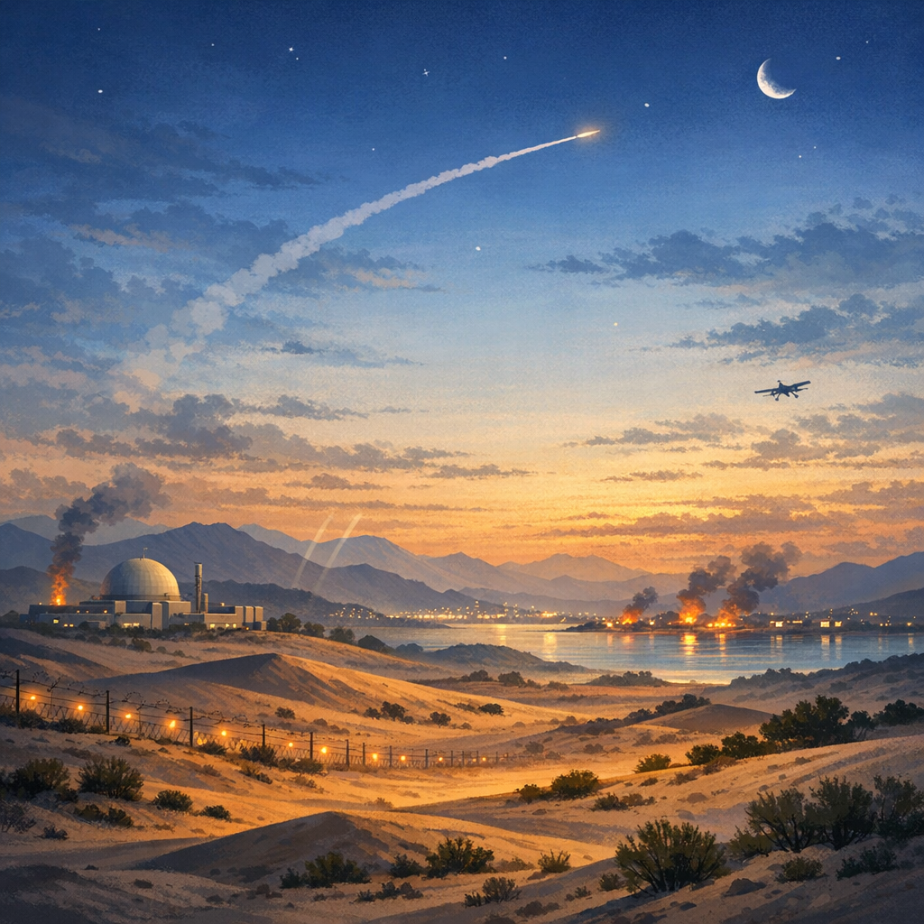 Illustration for Benjamin Netanyahu news