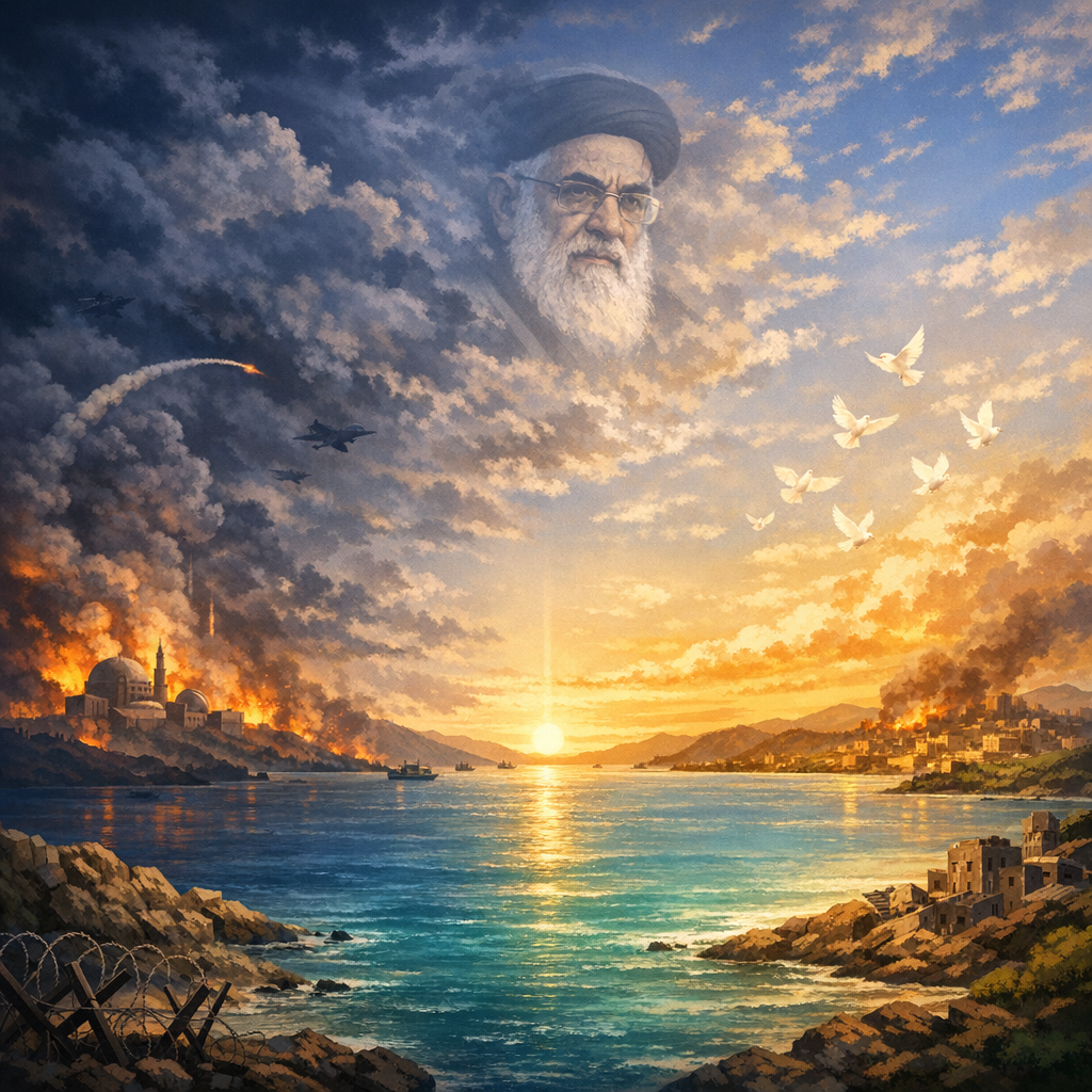 Illustration for Benjamin Netanyahu news