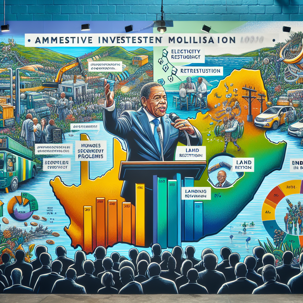 Illustration for Cyril Ramaphosa news