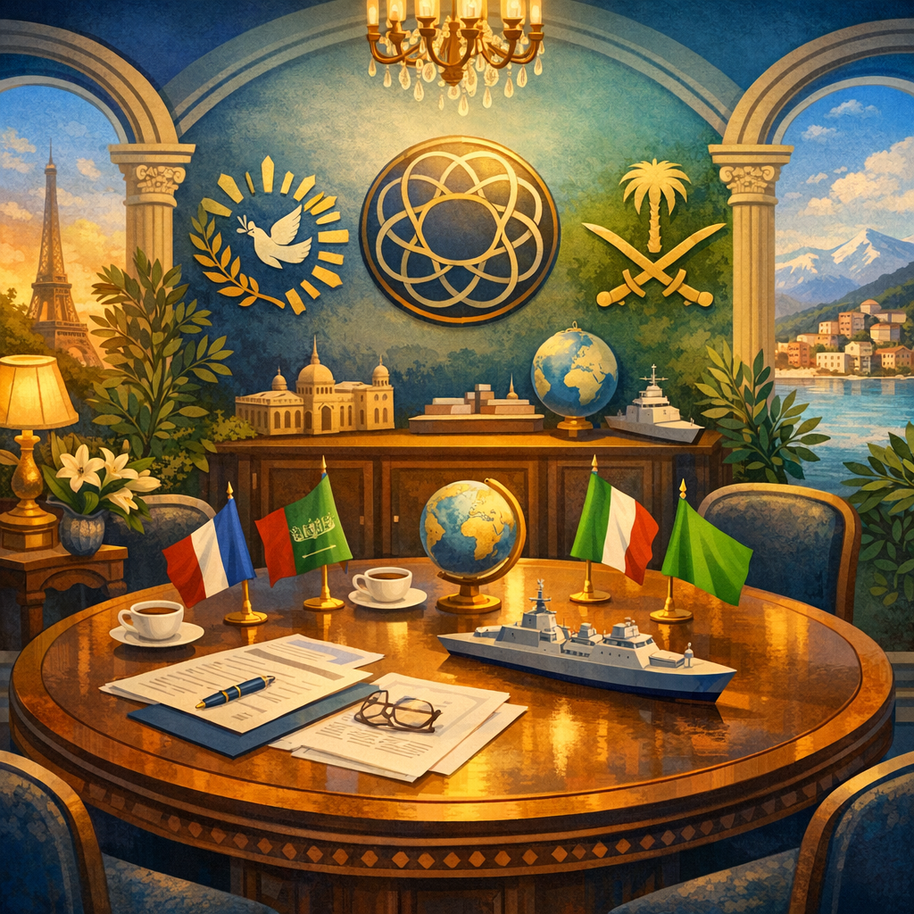 Illustration for Emmanuel Macron news