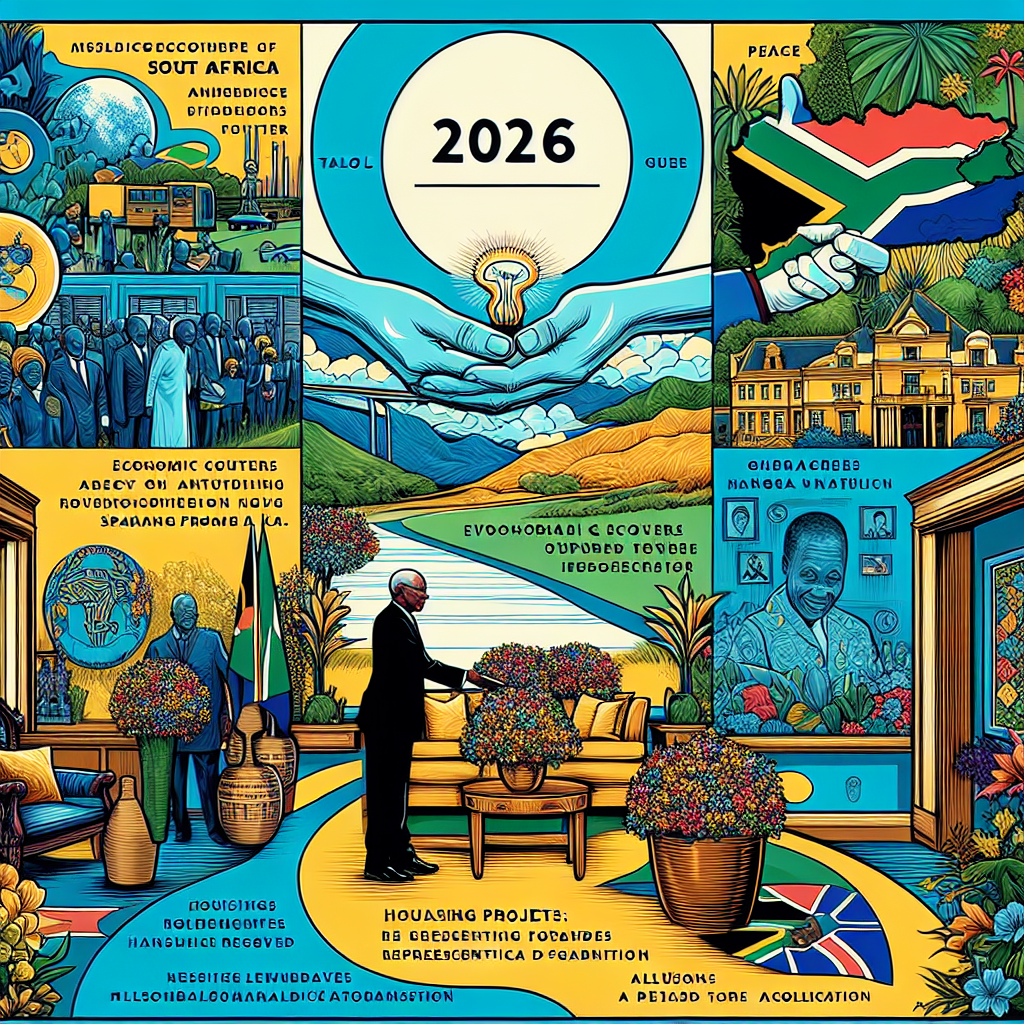 Illustration for Cyril Ramaphosa news