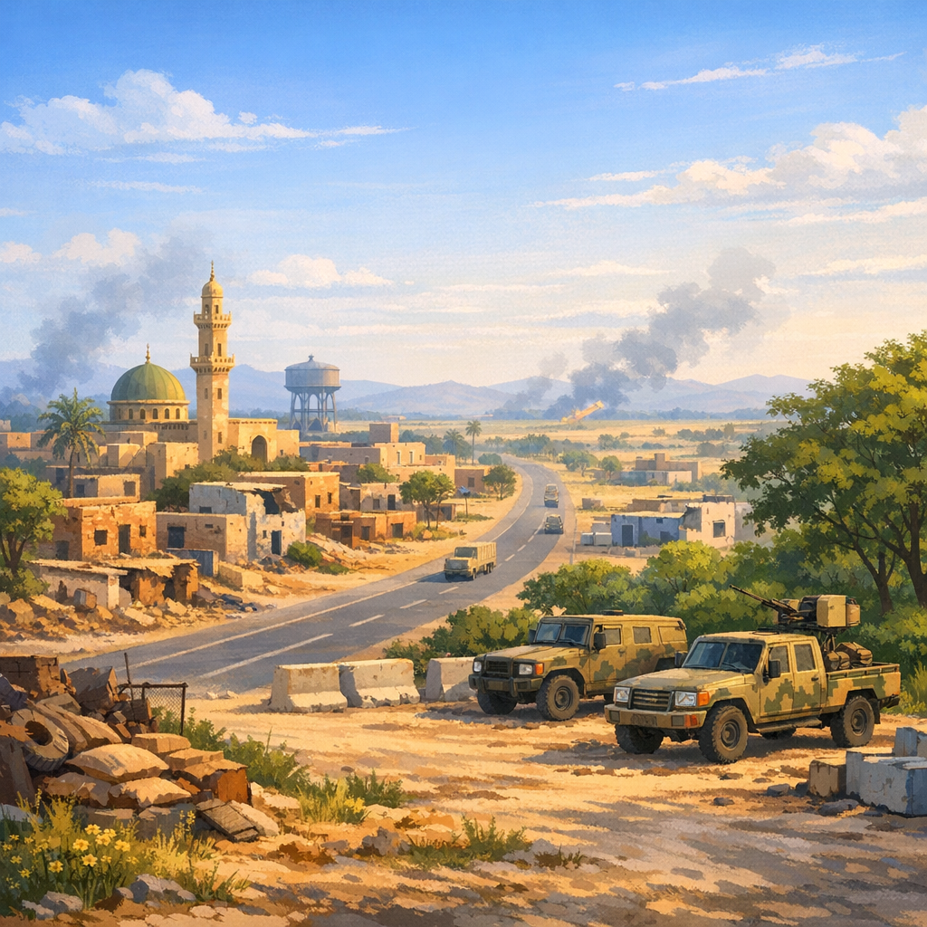 Illustration for Abdel Fattah al-Burhan news