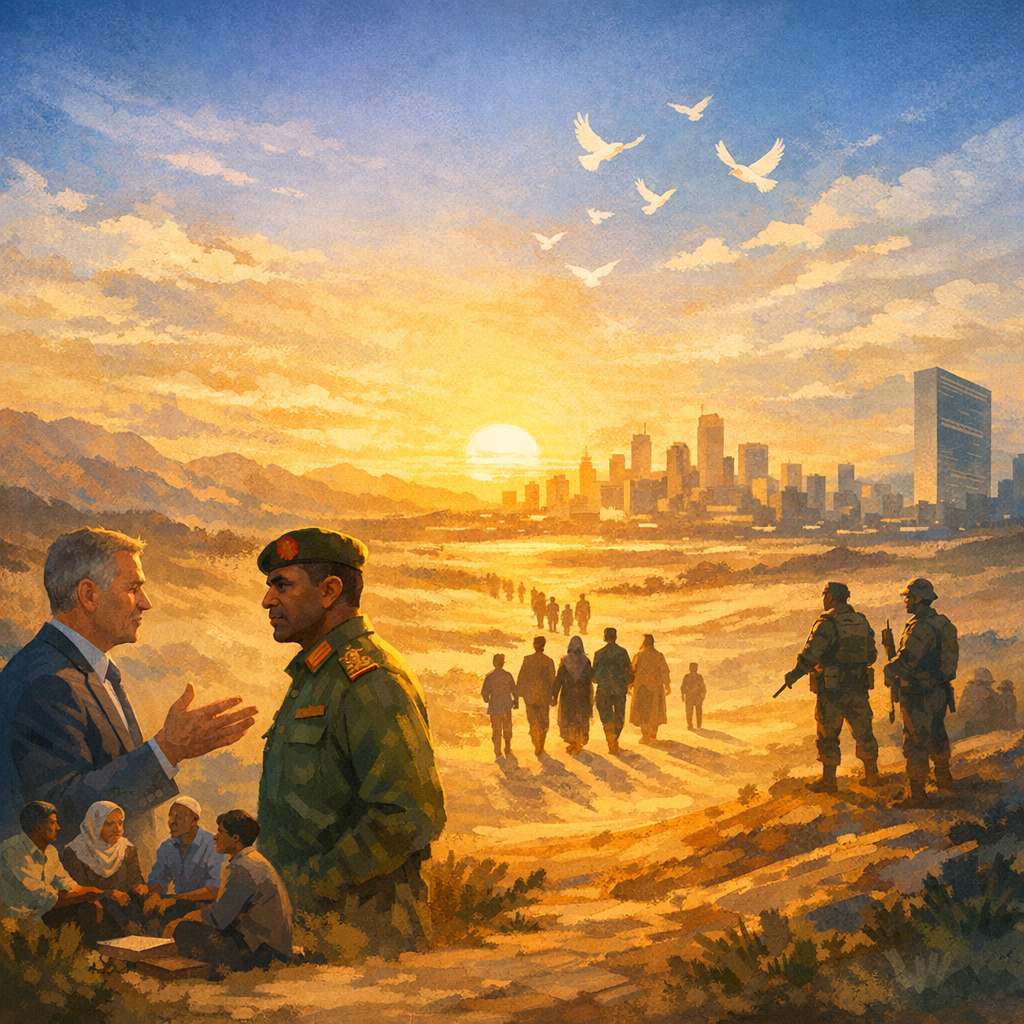 Illustration for Abdel Fattah al-Burhan news