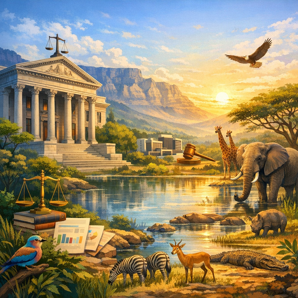 Illustration for Cyril Ramaphosa news